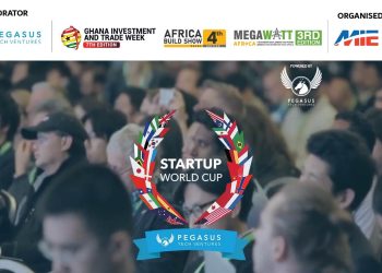 Startup World Cup Launches at THE PALMS CONVENTION CENTER, ACCRA, GHANA, with GHANA INVESTMENT TRADE WEEK
