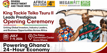 Ga Mantse Leads Prestigious Opening Ceremony as Ghana Investment & Trade Week 7th , Africa Build Show 4th and Megawatt 3rd Edition 2026 Officially Opens in Accra