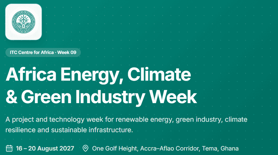 Africa Energy, Climate & Green Industry Week